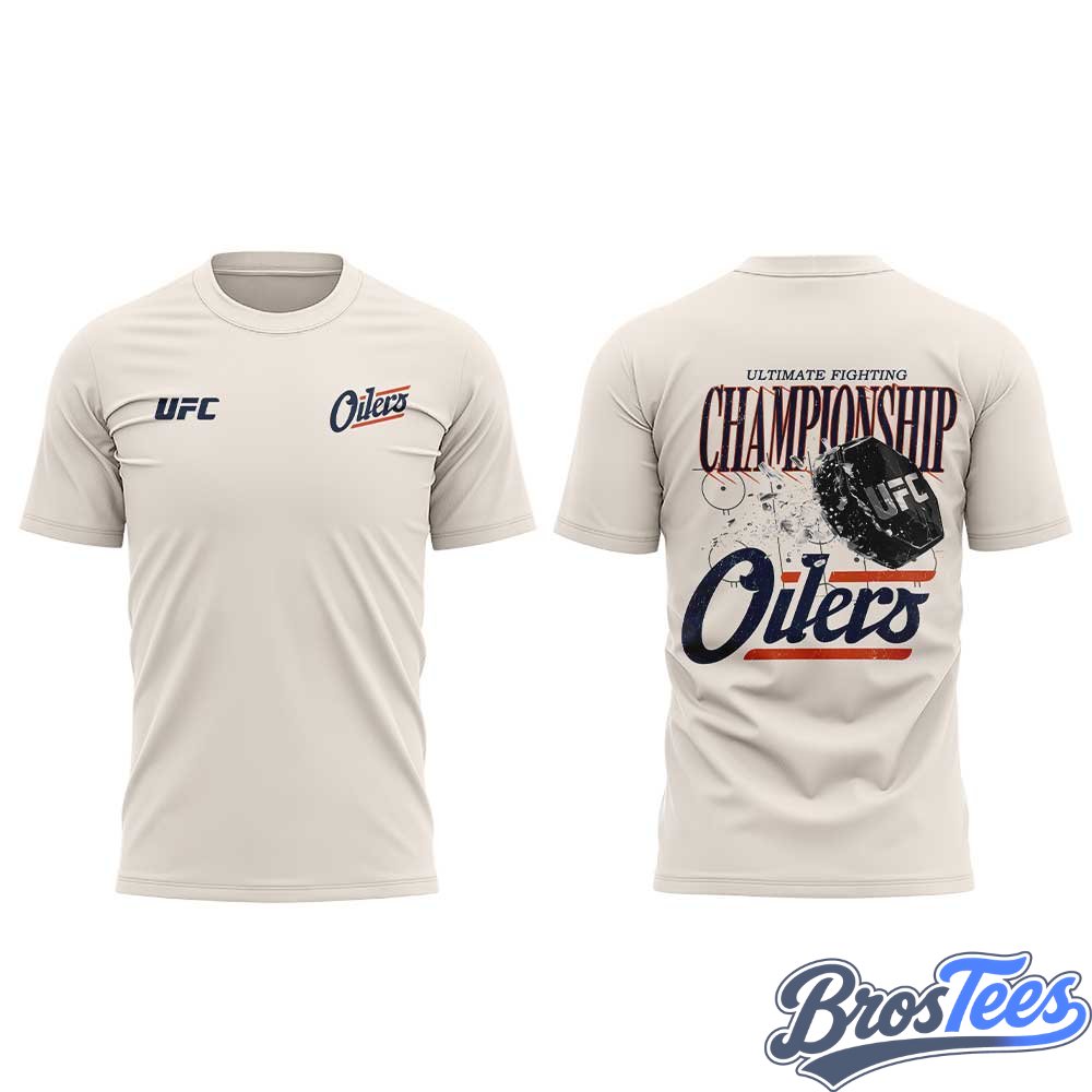 UFC Canada x Edmonton Oilers Special T-Shirt