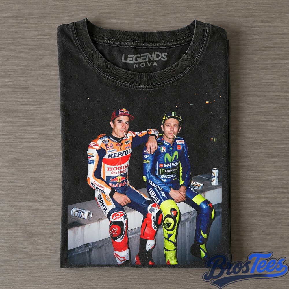 Valentino Rossi & Marc Marquez Moto GP Tee