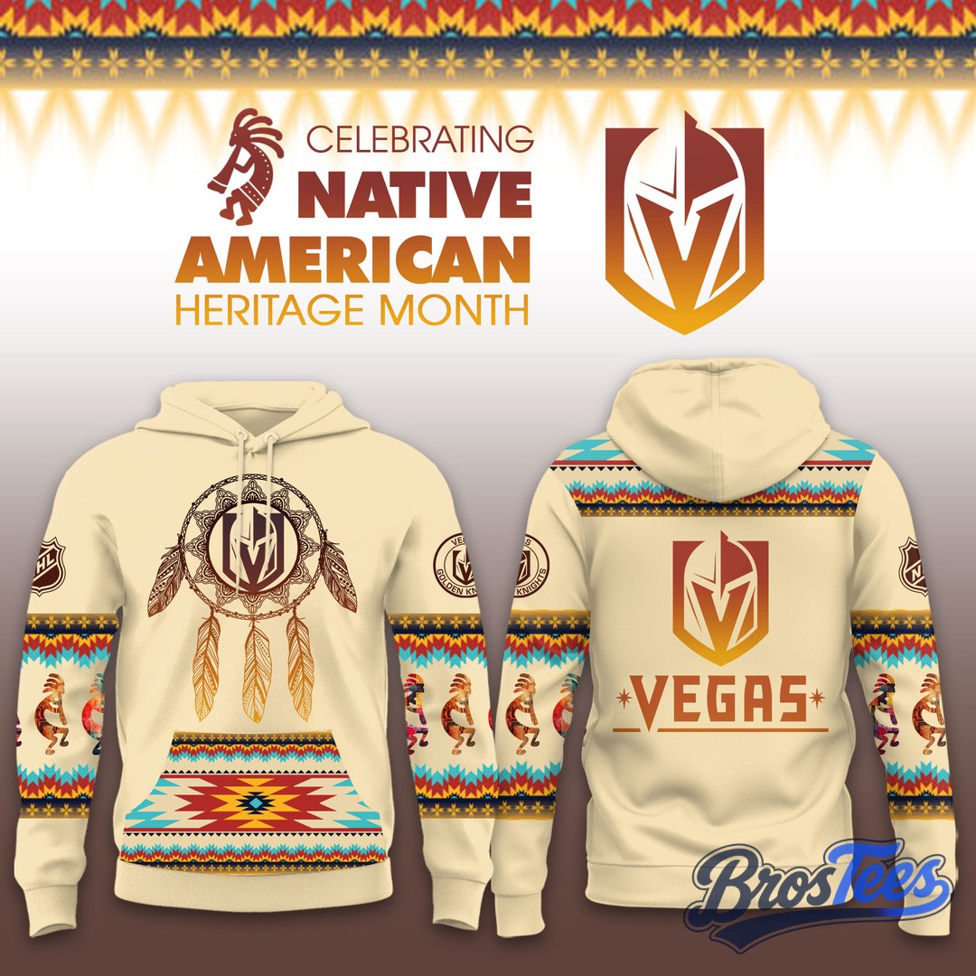 Vegas Golden Knights Native American Heritage Limited Hoodie