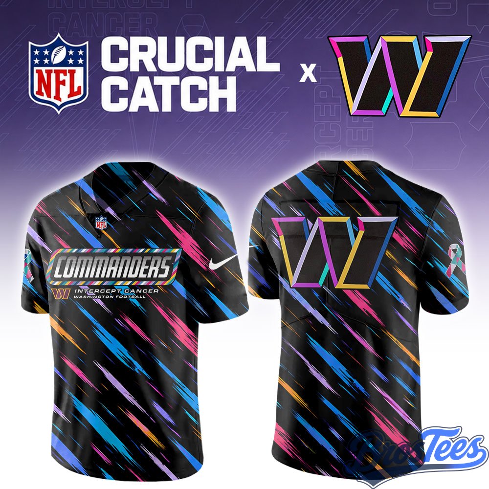 Washington Commanders 2026 Crucial Catch Special Football Jersey