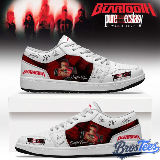 Beartooth “Pure Ecstasy World Tour” 2026 Custom AJ1 Shoes - BrosTees