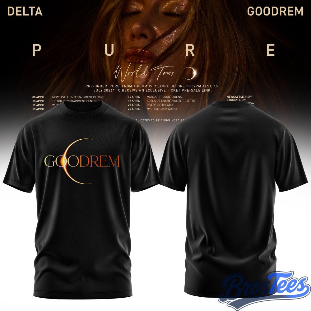 Delta Goodrem Pure World Tour T-Shirt 2D - BrosTees