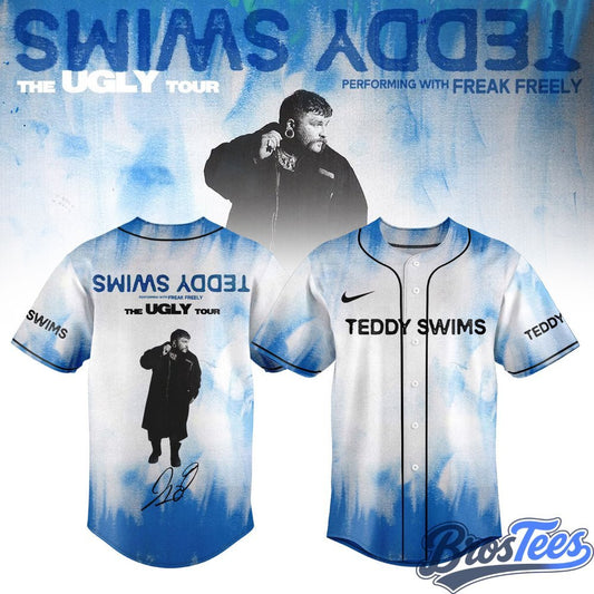 Teddy Swims “The Ugly Tour” 2026 Special Baseball Jersey - BrosTees