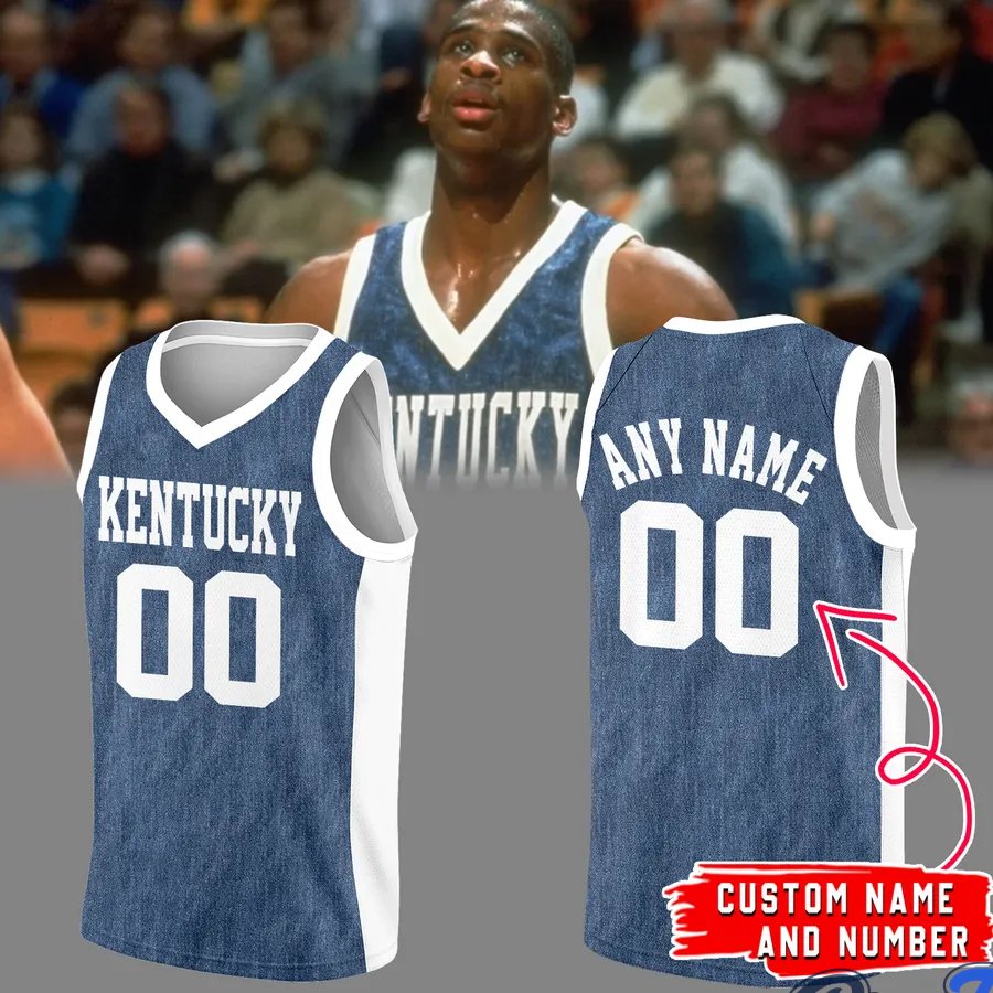 2026 Kentucky Wildcats basketball Throwback 1996 Old Classic Custom Jersey