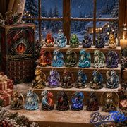24-Day Dragon Advent Calendar 2026 - 24-Day Countdown, Acrylic Charms