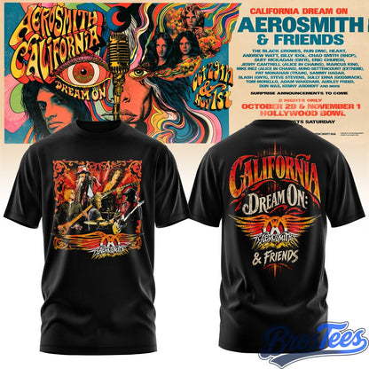 Aerosmith California Dream On Tour T-Shirt