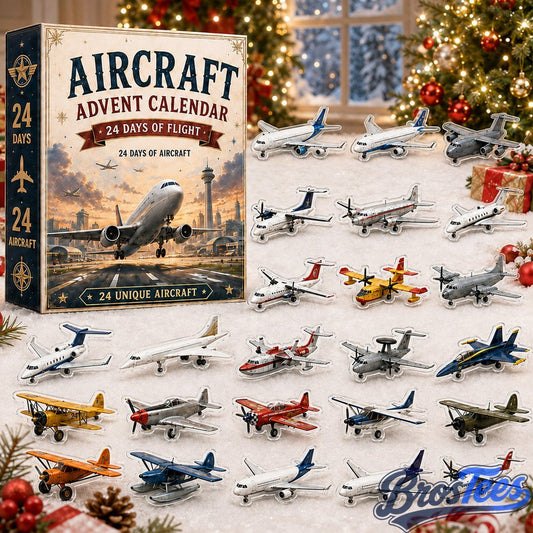 Aircraft 24 Days of Unique Toy Airplanes Advent Calendar 2026