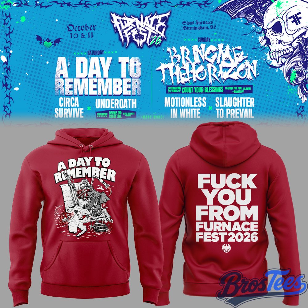 Alabama Crimson Tide Furnace Fest 2026 Special Hoodie