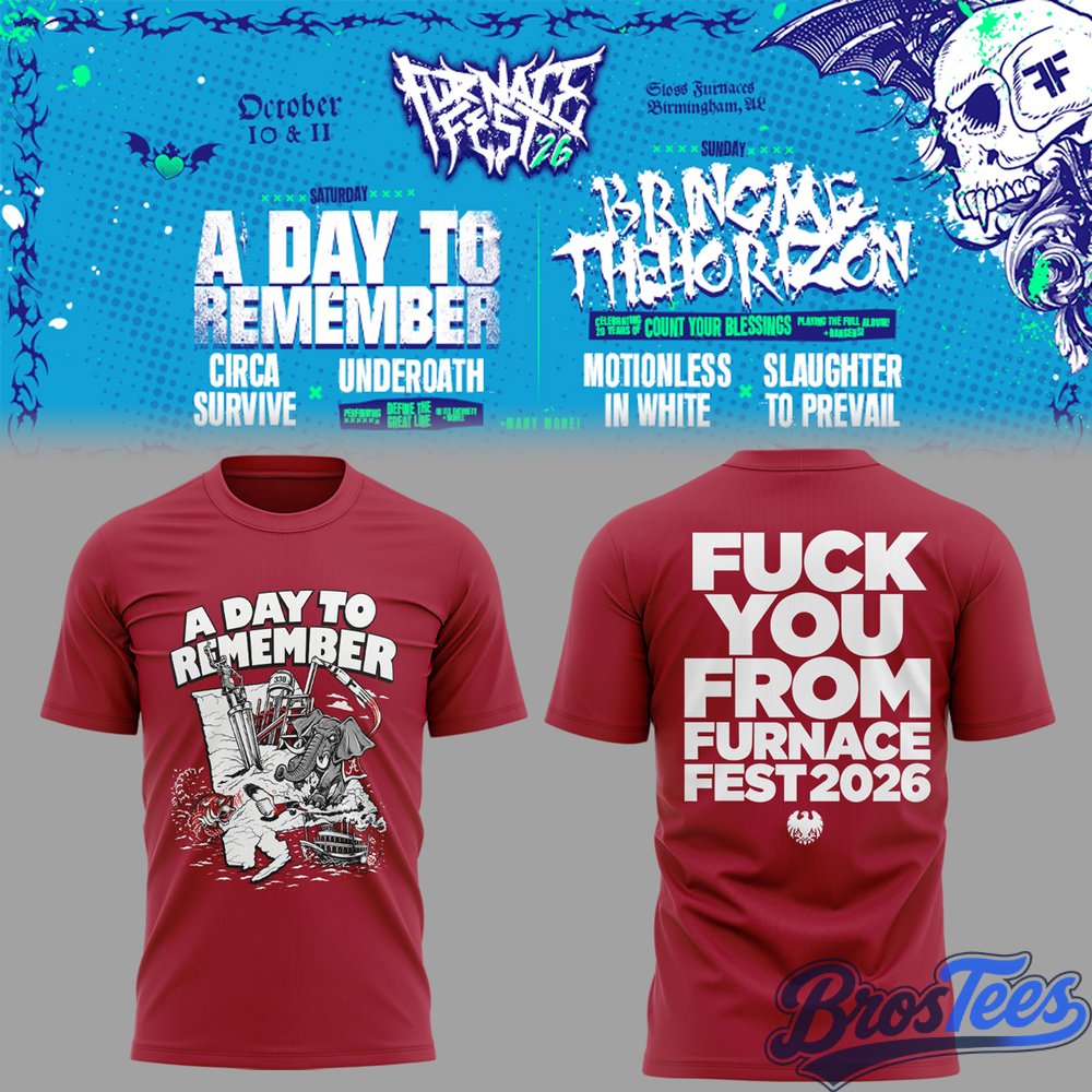 Alabama Crimson Tide Furnace Fest 2026 T-Shirt