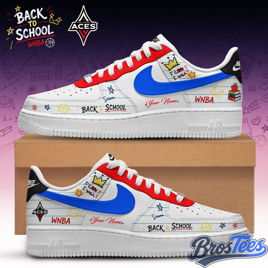All Teams WNBA x Back to School Custom Air Force 1 Shoes
