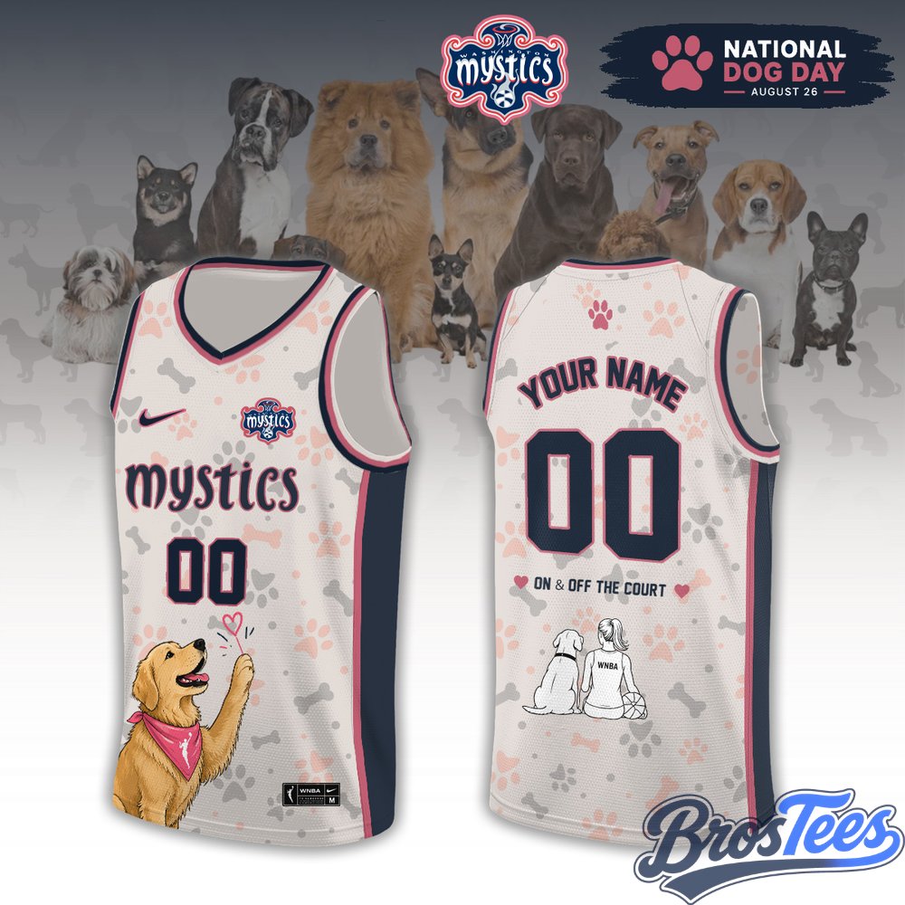 All Teams WNBA x National Dog Day 2026 Limited Edition Basketball Jersey