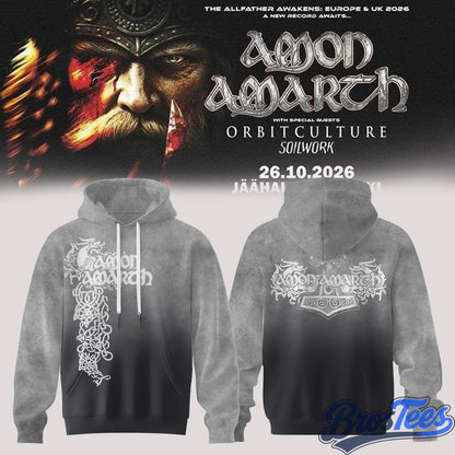 Amon Amarth The Allfather Awakens Tour 2026 Hoodie