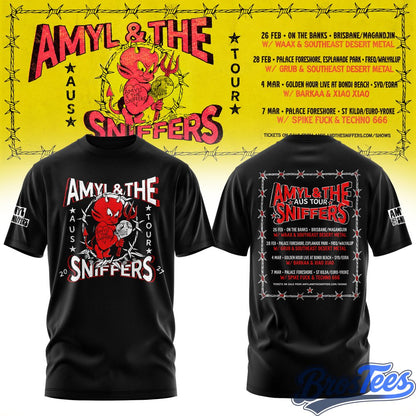 Amyl and the Sniffers – AUS Tour 2027 T-Shirt