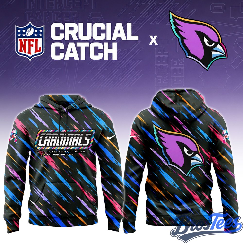 Arizona Cardinals 2026 Crucial Catch Limited Hoodie