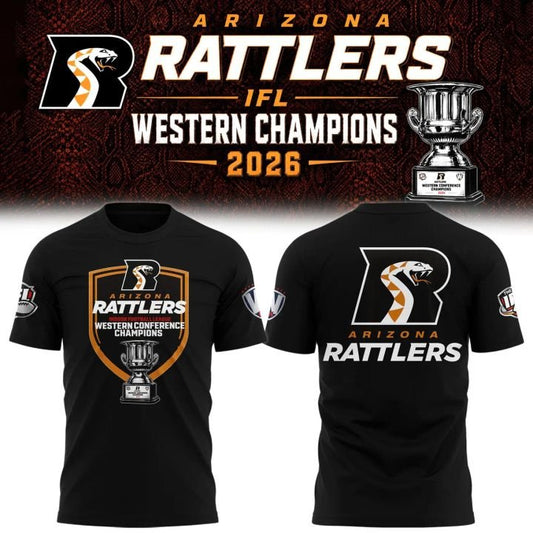 Arizona Rattlers 2026 Western Conference Champions T-Shirt