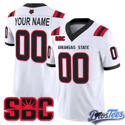 Arkansas State Red Wolves 2026 Custom Football Jersey