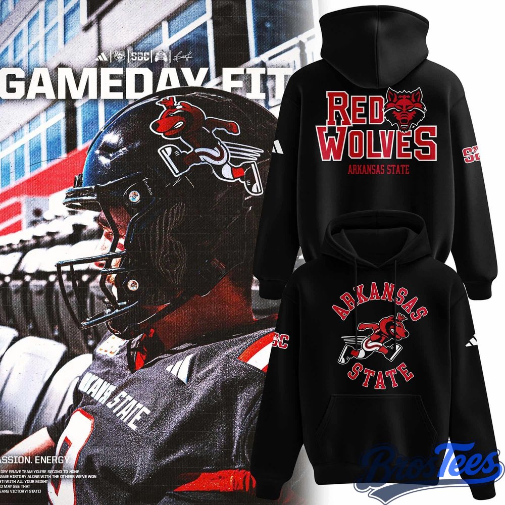 Arkansas State Red Wolves Runnin' Howl Hoodie