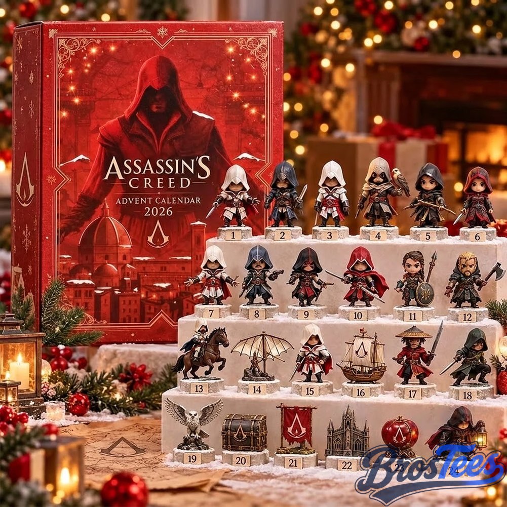 Assassin's Creed 2026 Red Box Advent Calendar