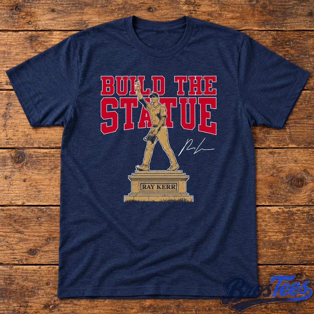 Atlanta Braves Ray Kerr Build The Statue Graphic Shirt