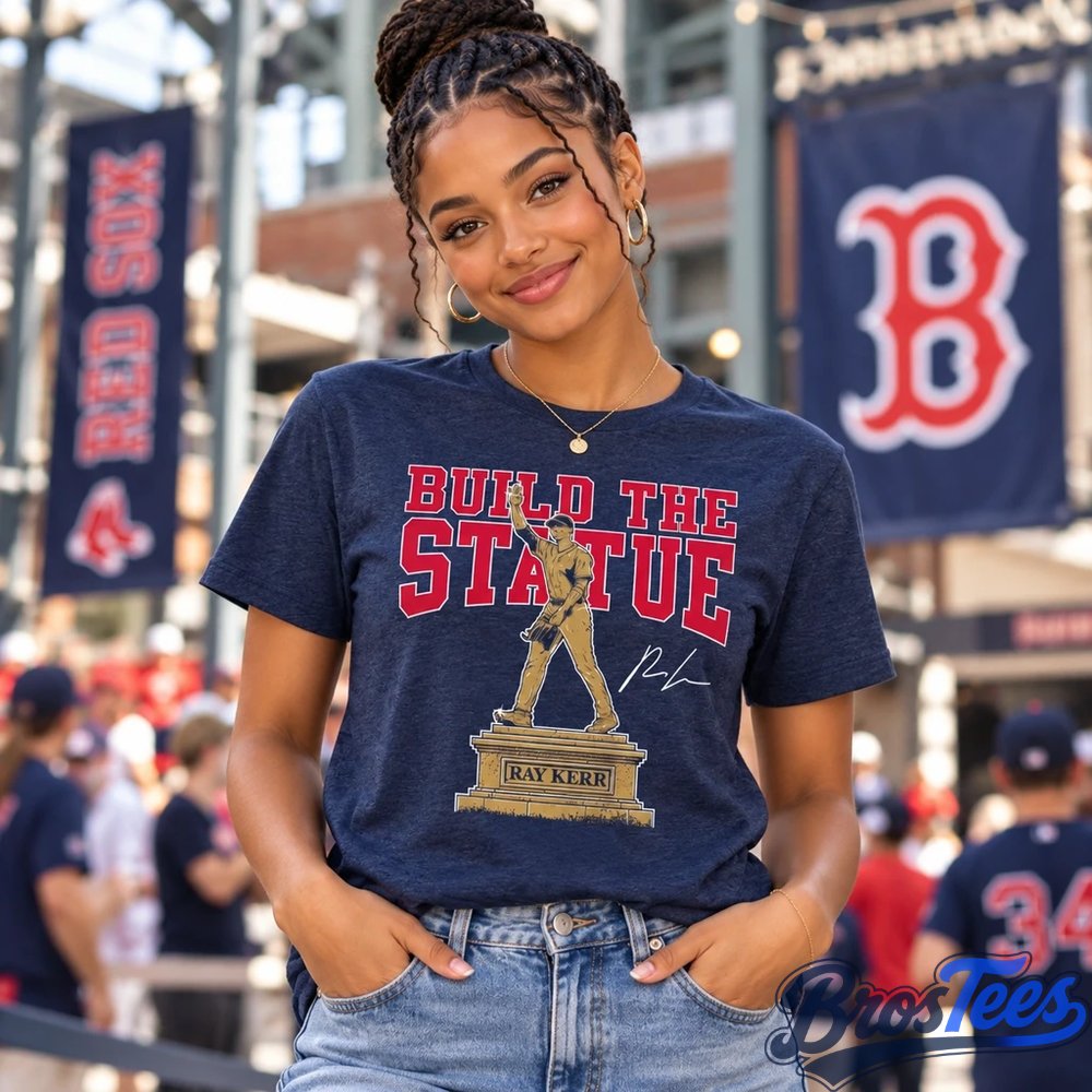 Atlanta Braves Ray Kerr Build The Statue Graphic Shirt