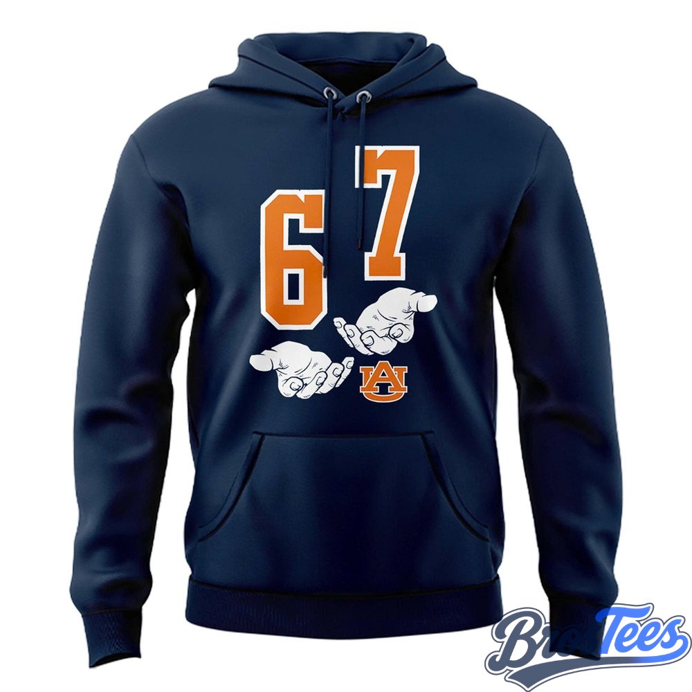 Auburn Tigers Basketball 67 Hoodie