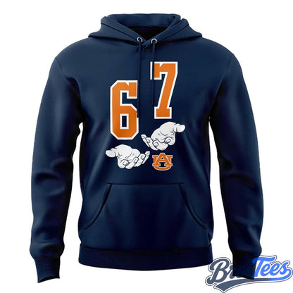 Auburn Tigers Basketball 67 Hoodie
