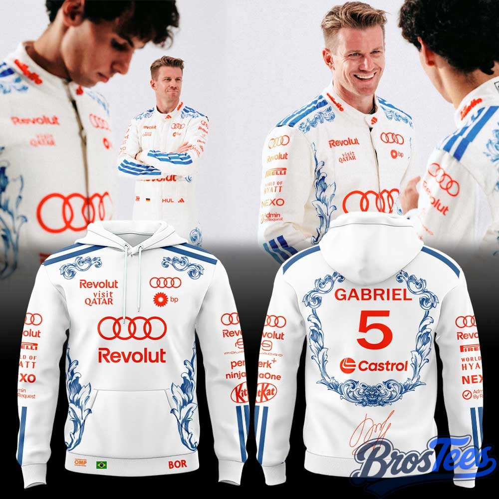 Audi Revolut F1 Team New Collection designed for Gabi. Hoodie