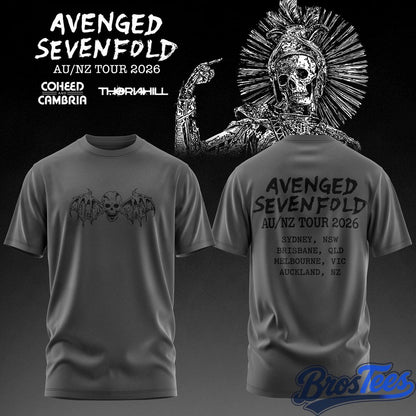Avenged Sevenfold AUS-NZ Tour 2026 T-Shirt