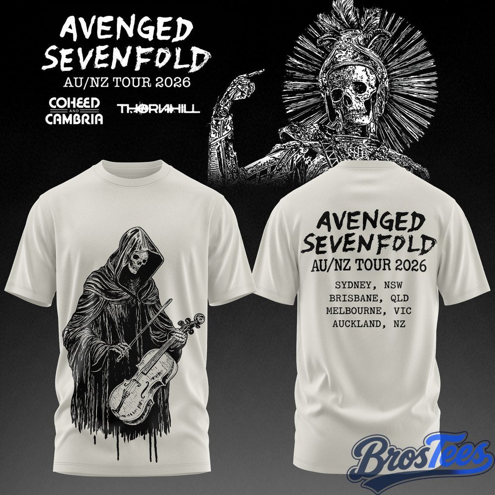 Avenged Sevenfold AUS-NZ Tour 2026 T-Shirt
