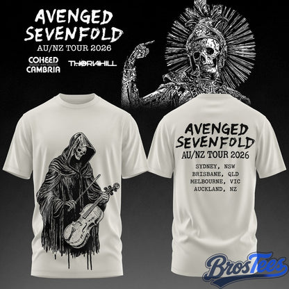 Avenged Sevenfold AUS-NZ Tour 2026 T-Shirt