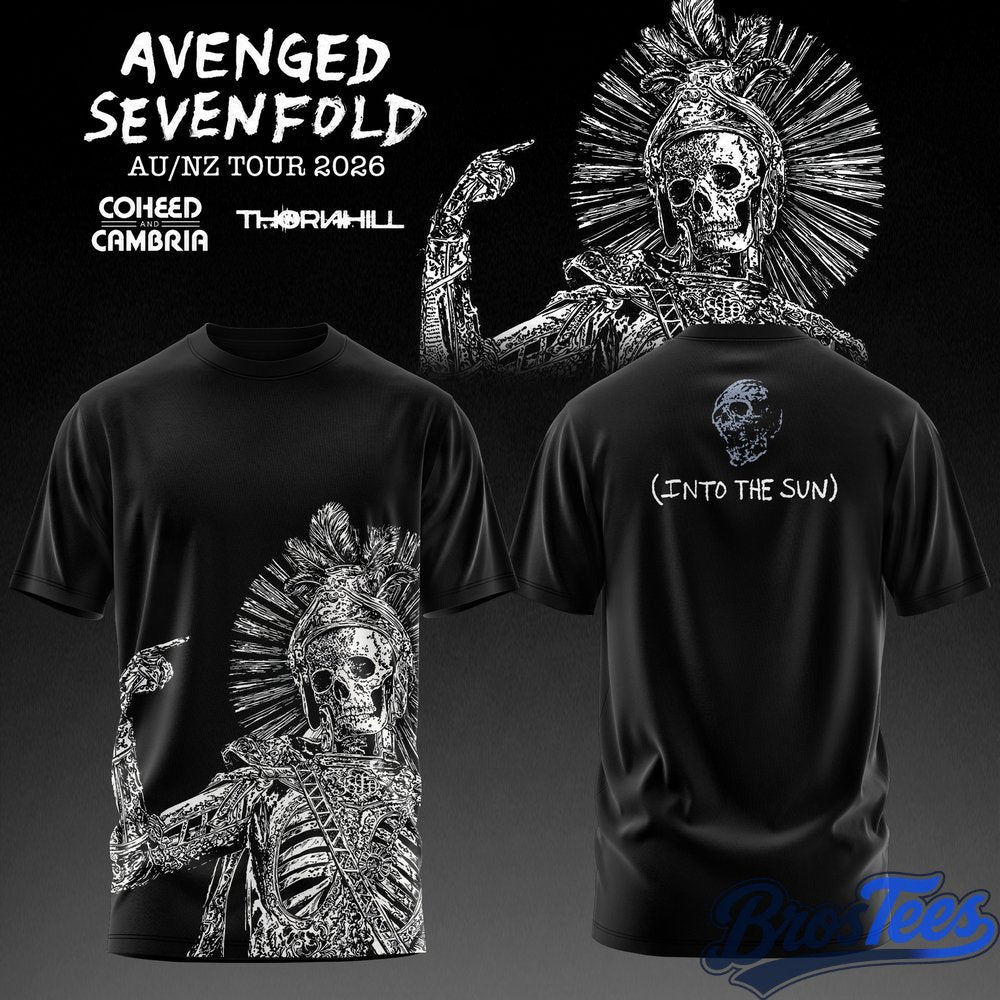 Avenged Sevenfold AUS-NZ Tour 2026 T-Shirt