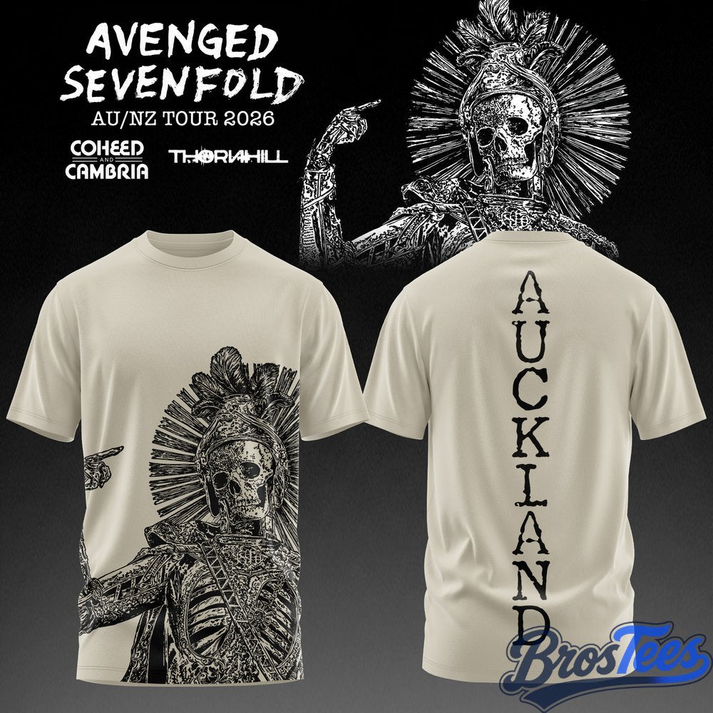 Avenged Sevenfold AUS-NZ Tour 2026 T-Shirt