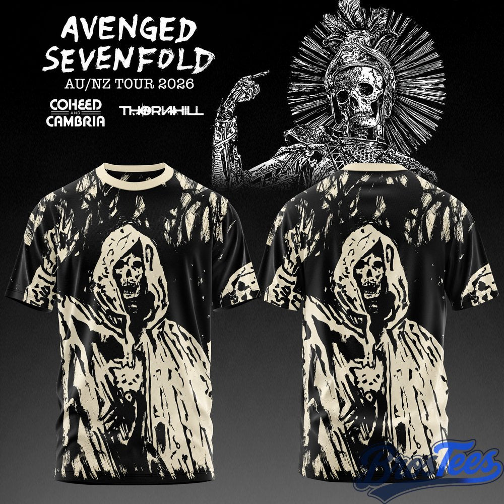 Avenged Sevenfold AUS-NZ Tour 2026 T-Shirt