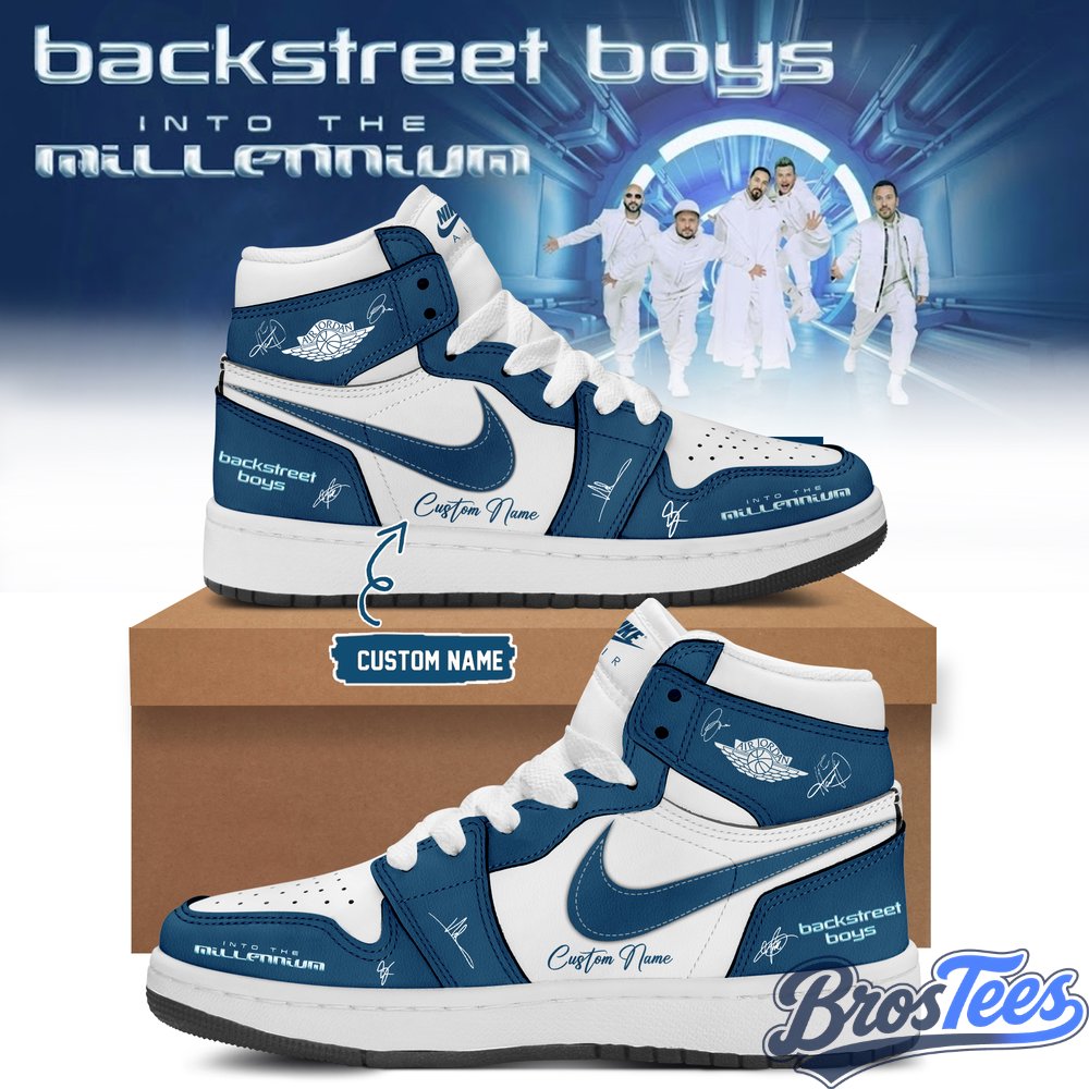 Backstreet Boys – Into The Millennium Tour Limited Edition Signature Custom AJ1 Shoes