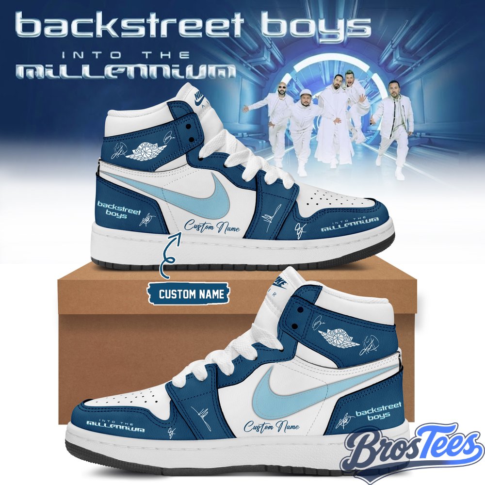 Backstreet Boys – Into The Millennium Tour Limited Edition Signature Custom AJ1 Shoes