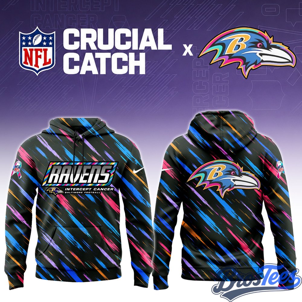Baltimore Ravens 2026 Crucial Catch Limited Hoodie