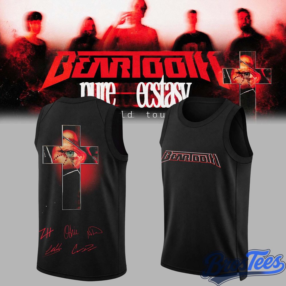 Beartooth “Pure Ecstasy World Tour” 2026 Basketball Jersey
