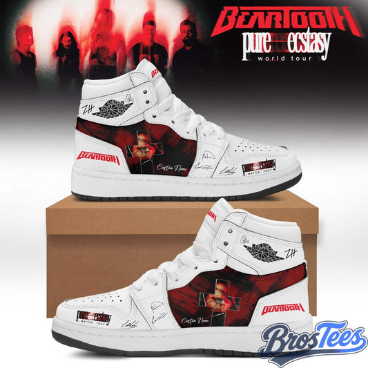 Beartooth “Pure Ecstasy World Tour” 2026 Custom Air Jordan 1 Shoes
