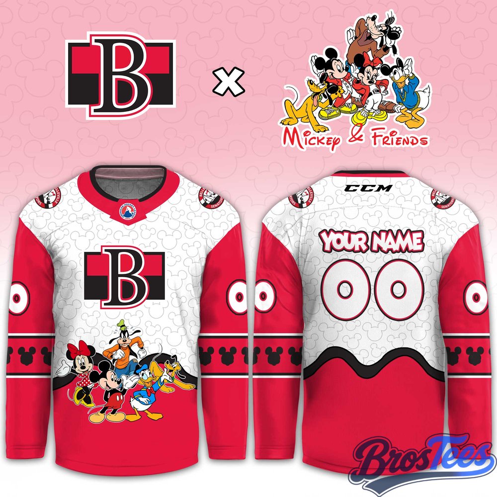 Belleville Senators x Mickey Mouse & Friend Limited Jersey