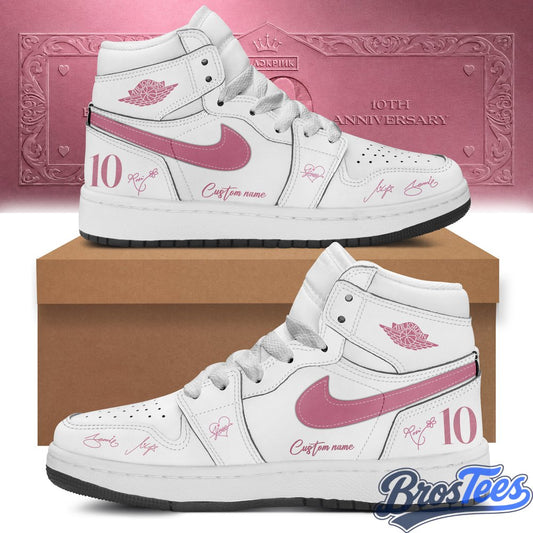 Blackpink 10th Anniversary Premium AJ1 Sneakers