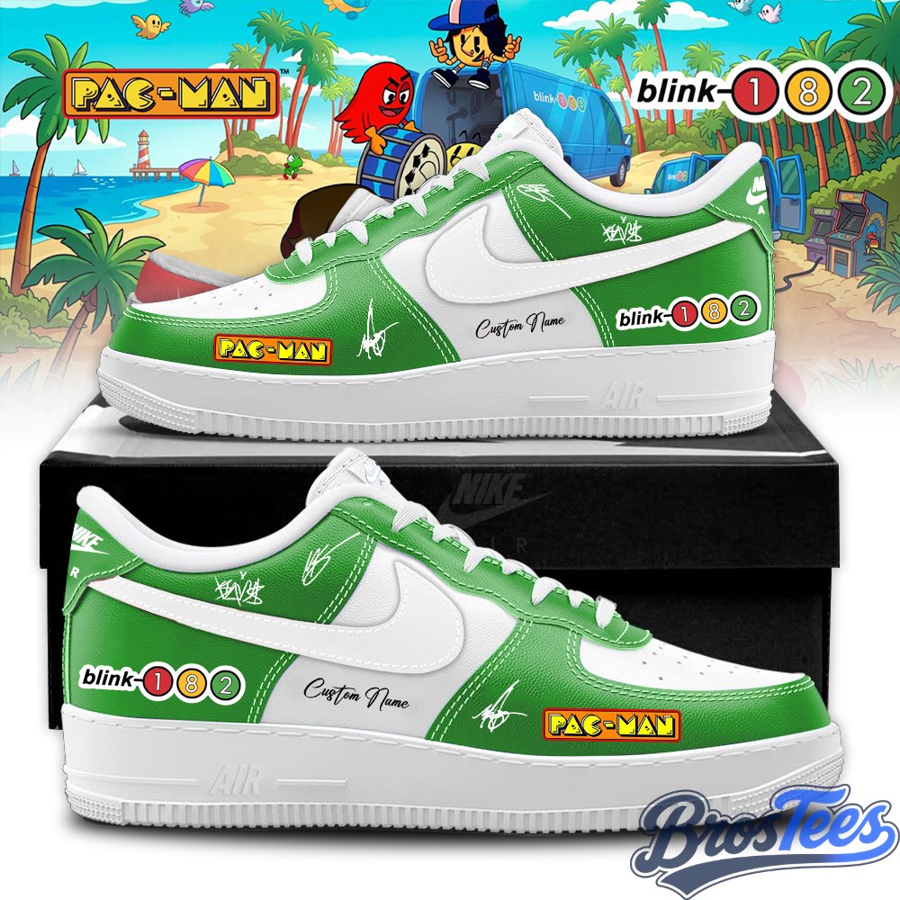 Blink-182 x PAC-MAN Special AF1 Shoes