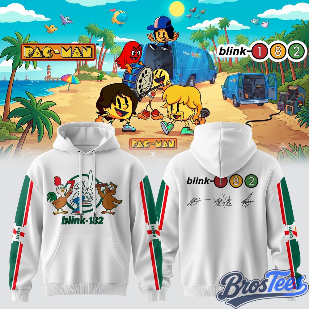 Blink-182 x PAC-MAN Special Hoodie