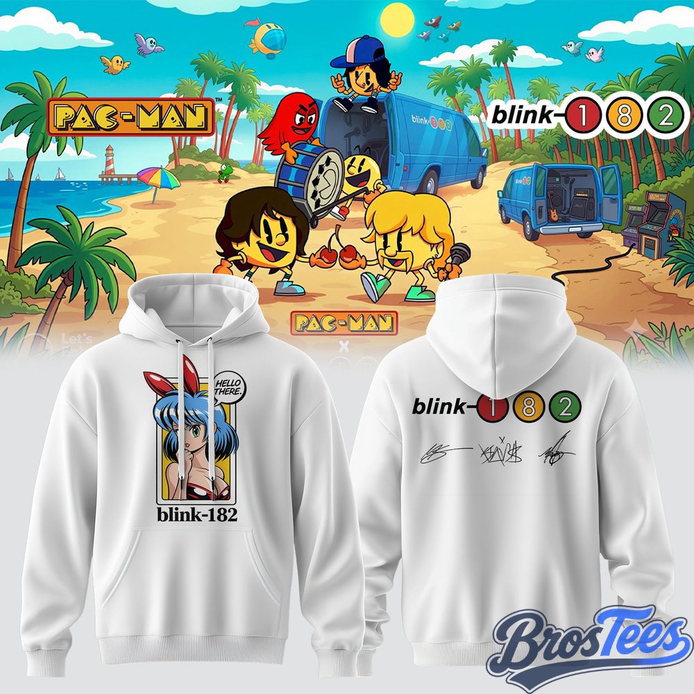 Blink-182 x PAC-MAN Special Hoodie