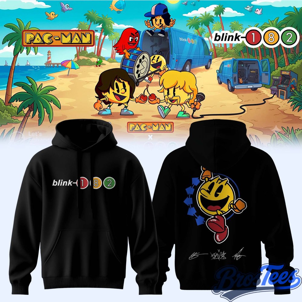 Blink-182 x PAC-MAN Special Hoodie