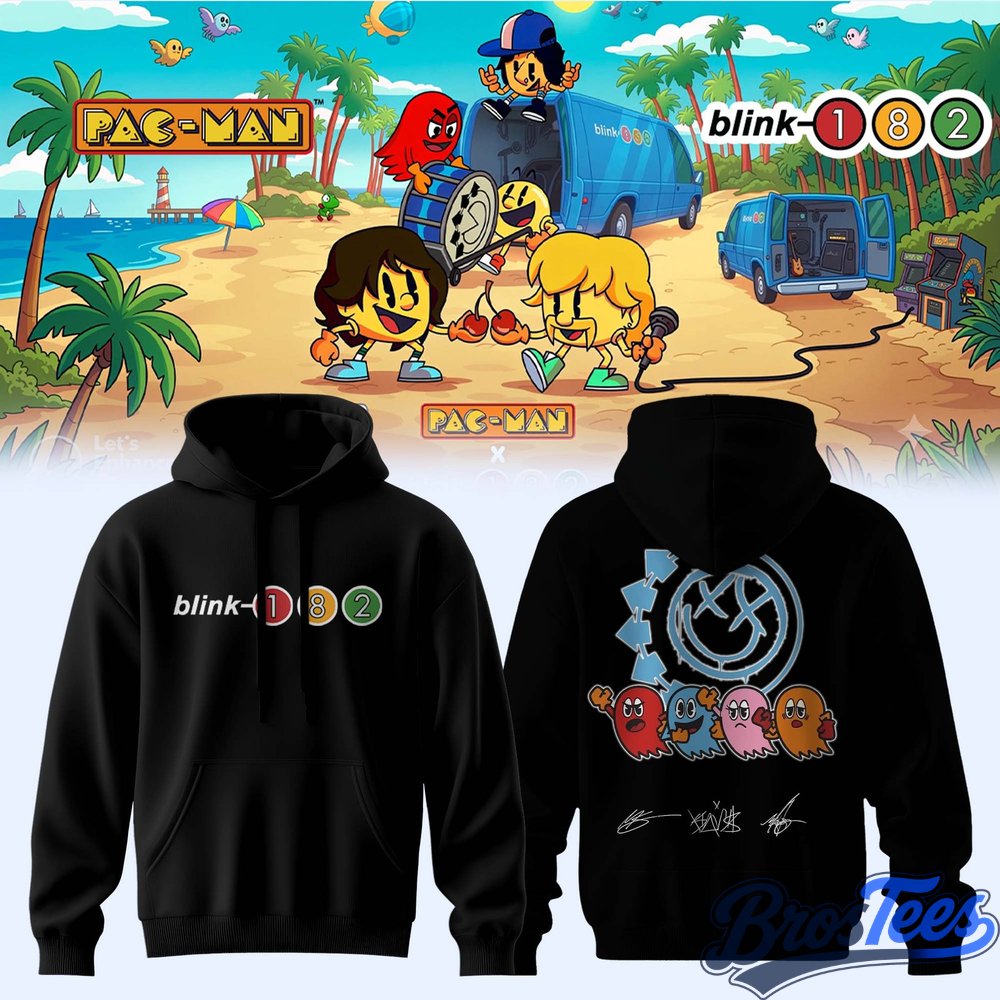 Blink-182 x PAC-MAN Special Hoodie