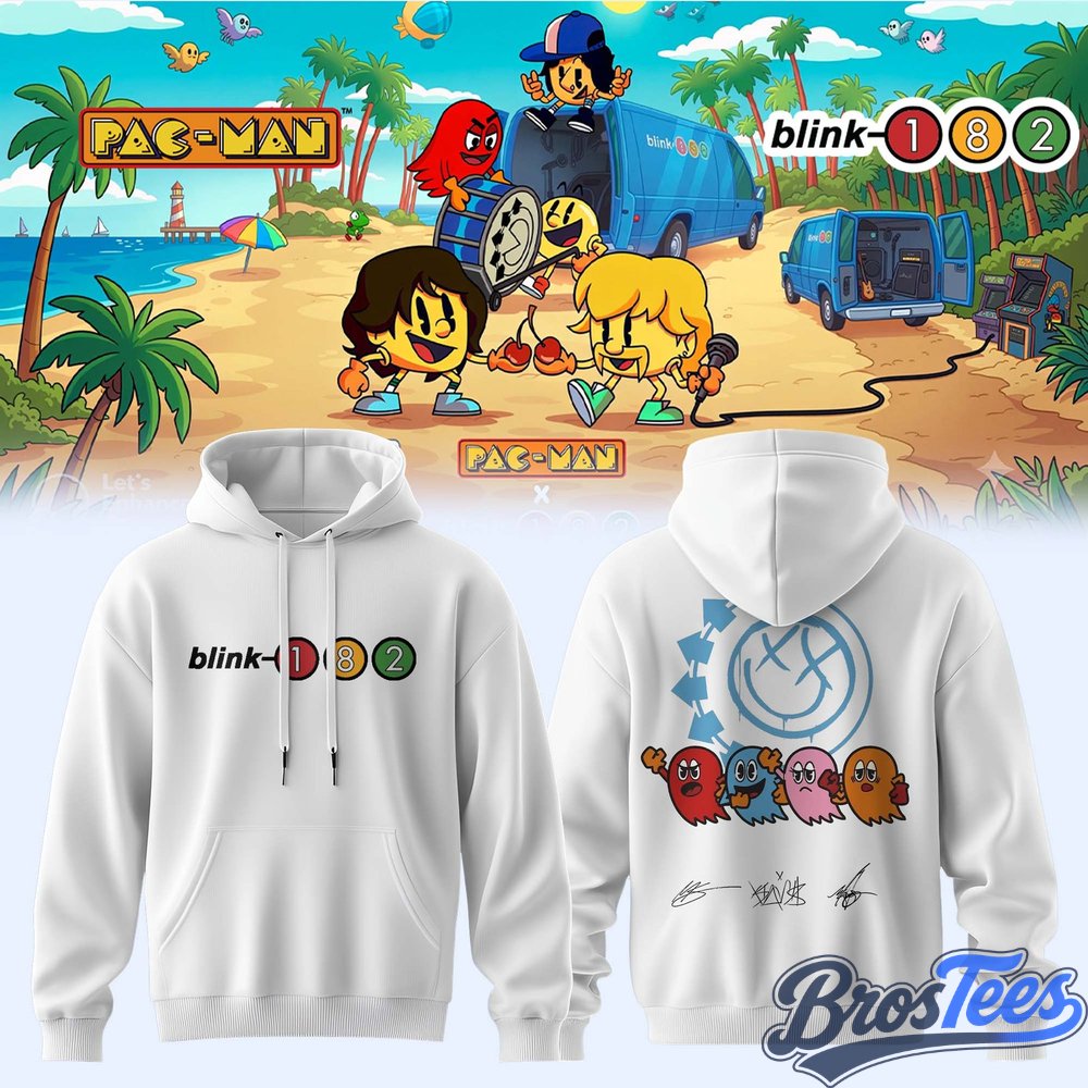 Blink-182 x PAC-MAN Special Hoodie