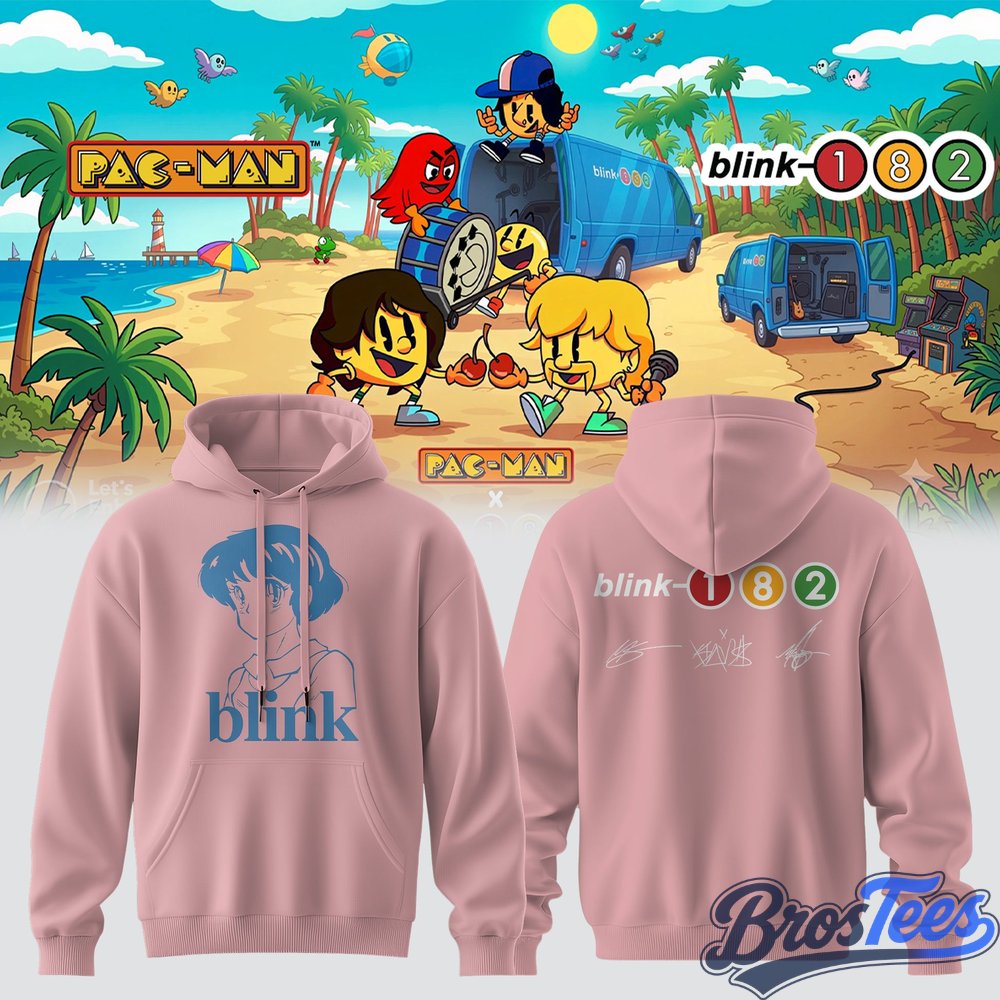 Blink-182 x PAC-MAN Special Hoodie