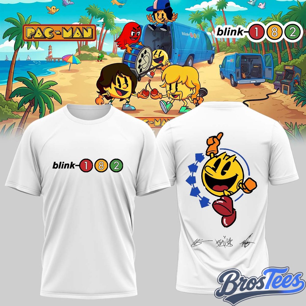 Blink-182 x PAC-MAN Special T-Shirt