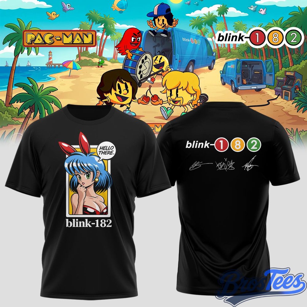 Blink-182 x PAC-MAN Special T-Shirt