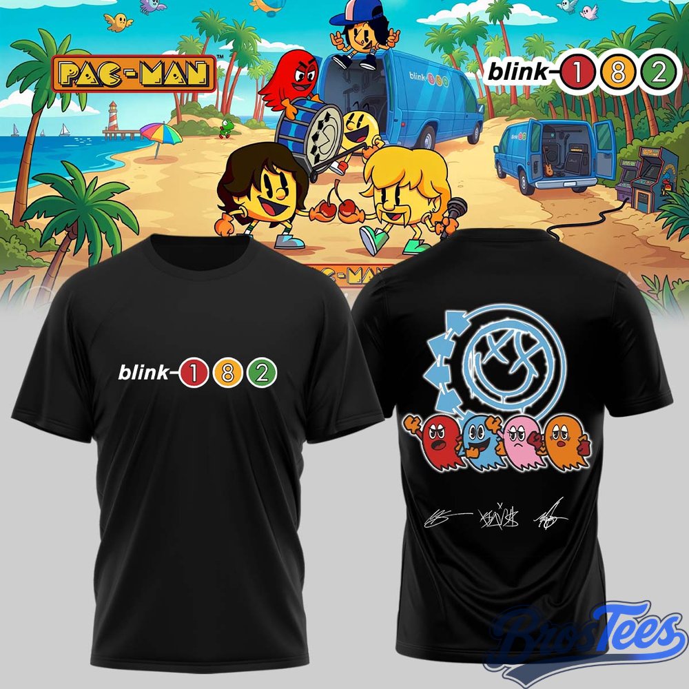 Blink-182 x PAC-MAN Special T-Shirt